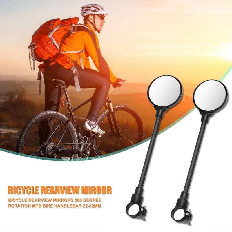 Manillar de bicicleta de ciclismo, seguro, Flexible, espejo retrovisor, accesorios de bicicleta ABS de alta resistencia