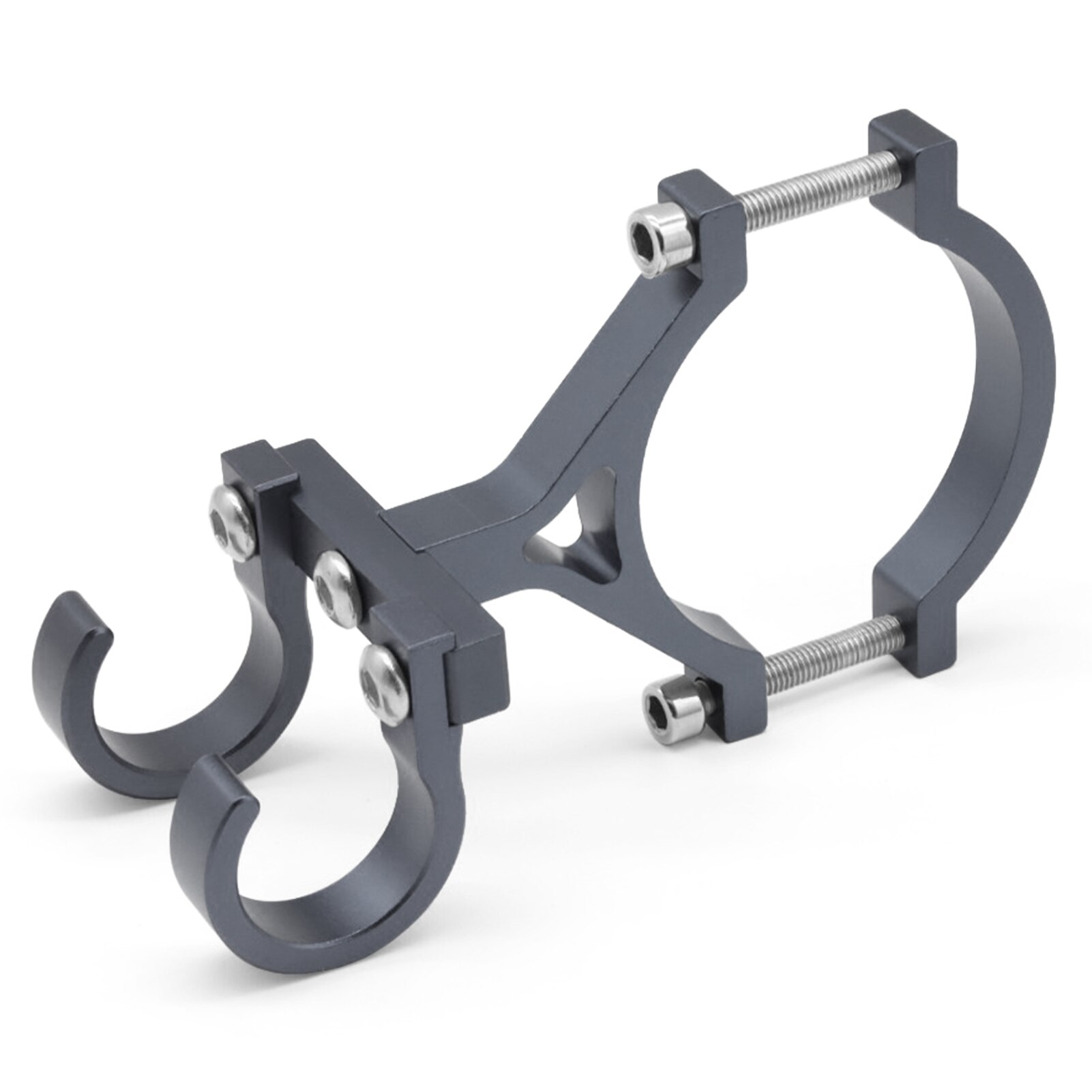 Ysanam Fiets Stuur Hanger Fiets Frame Bagage Mount Haak Fietsen Stuur Hanger Fiets Pijp Mount Houder Kofferbak Fiets: Grey S