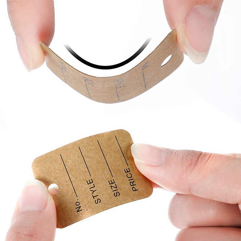 1000 Stuks Prijs Tags En Hang Tag String, Kleding Tags Voor Kleding Markering Tags Unstrung Tags Winkel Tags