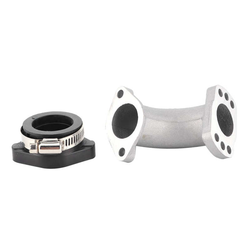 Carb Intake Manifold Pipe Carburetor Rubber Manifold Inlet Pipe Tube Pipe for Mikuni VM22 VM24 OKO KOSO KEIHIN PE24 PE26 PE28