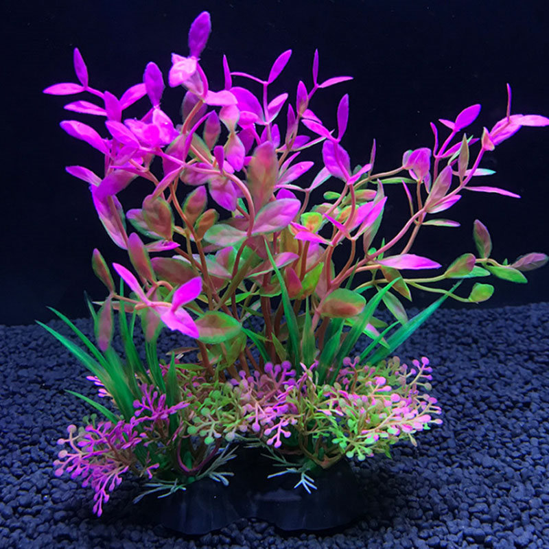 12 Soorten Aquarium Decoratieve Planten Waterplanten Decoratieve Fish Tank Decoratie Kunstplanten Accessoires Iandscaping 14Cm