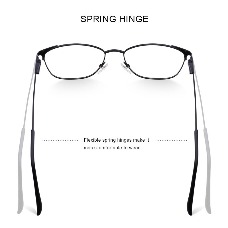 MERRY'S Women Cat Eye Glasses Frame Ladies Optical Eyewear Myopia Prescription Optical Eyeglasses S2053