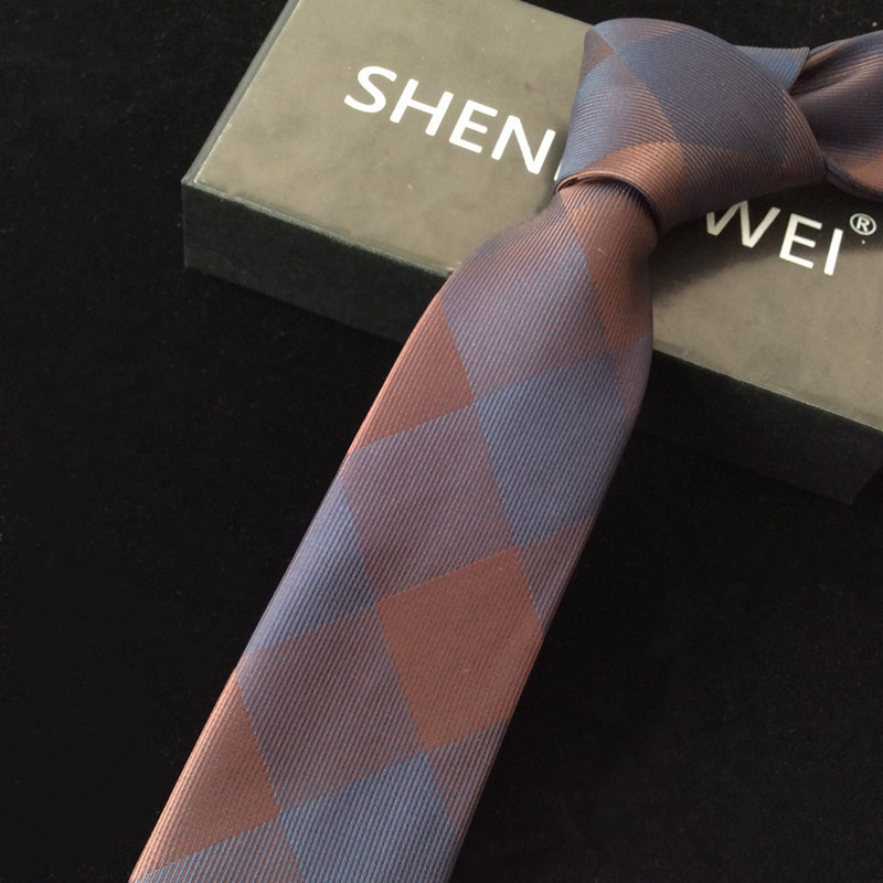 Neue 6CM Roten Streifen Hals Binden Hochzeit Blumen- Gravata Schlank Krawatten Für Männer Krawatten Punkt Mann zubehör: 5