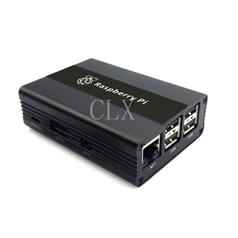 Raspberry pi aluminium behuizing raspberry  pi 3 metalen beschermdoos voor raspberry  pi 3b/3b+