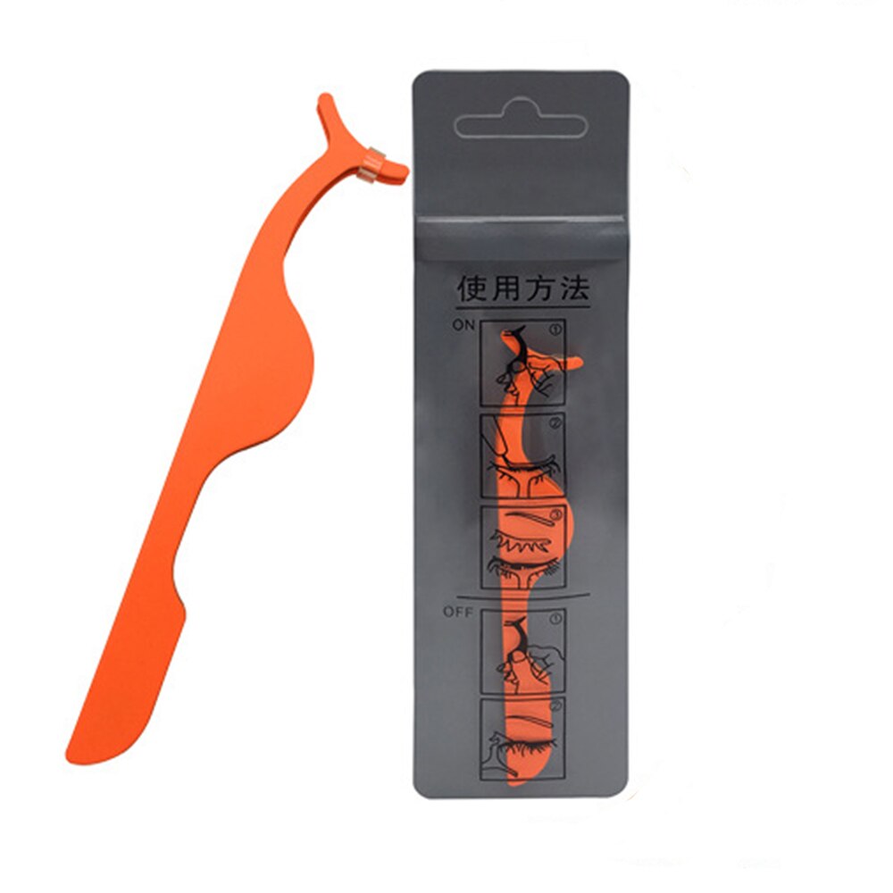 1Pcs Eyelash Tweezers False Eyelashes Tools Lashes Accessories Lash Tweezer Applicator Extension Tweezers Makeup Tools