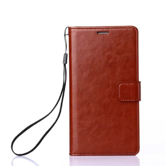 Titular do cartão capa para zte nubia play 5g 6.65 "caso de couro do plutônio capa protetora retro coldre carteira flip caso: Brown Lanyard 1 / Just Case