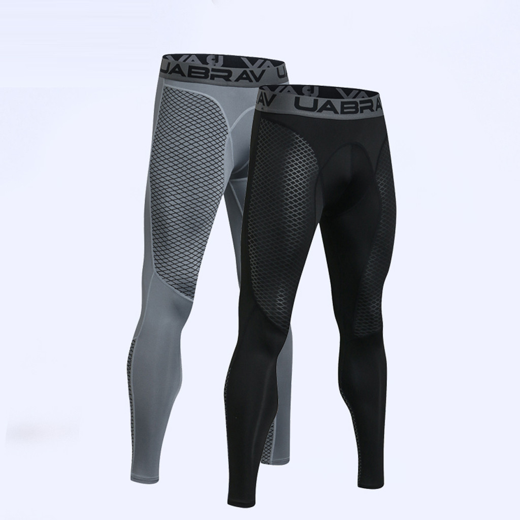 Ishowtienda fitness bodybuilding bukser træning elastik sports leggings jogging bukser herre fitness bukser herre