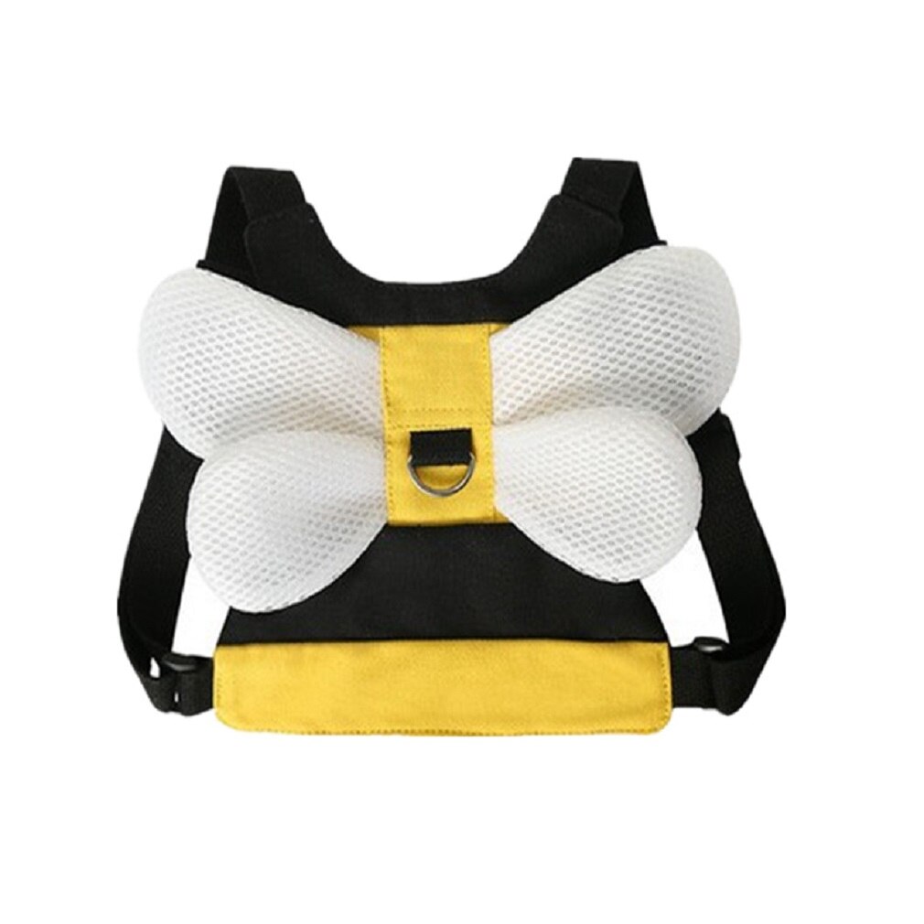 Toddler Kids Baby Safety Harness Leash Anti Lost Backpack Strap Bag For Walking: YELLOW