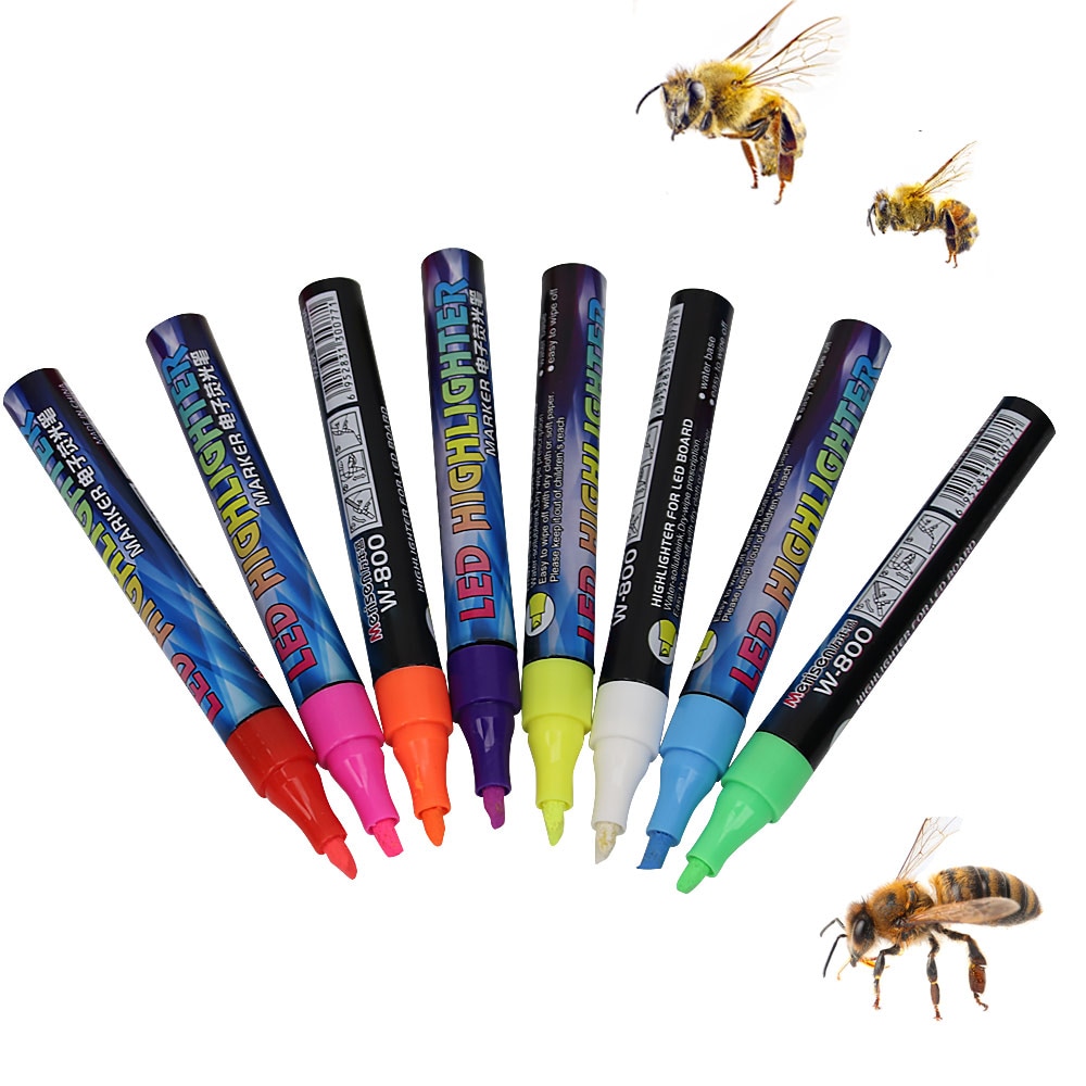 Bee Pen 1 Pcs Bijenteelt Markering Marker Pen 8 Kleuren Imker Markeerstift Bijen En Bijenteelt Bijenteelt Gereedschappen