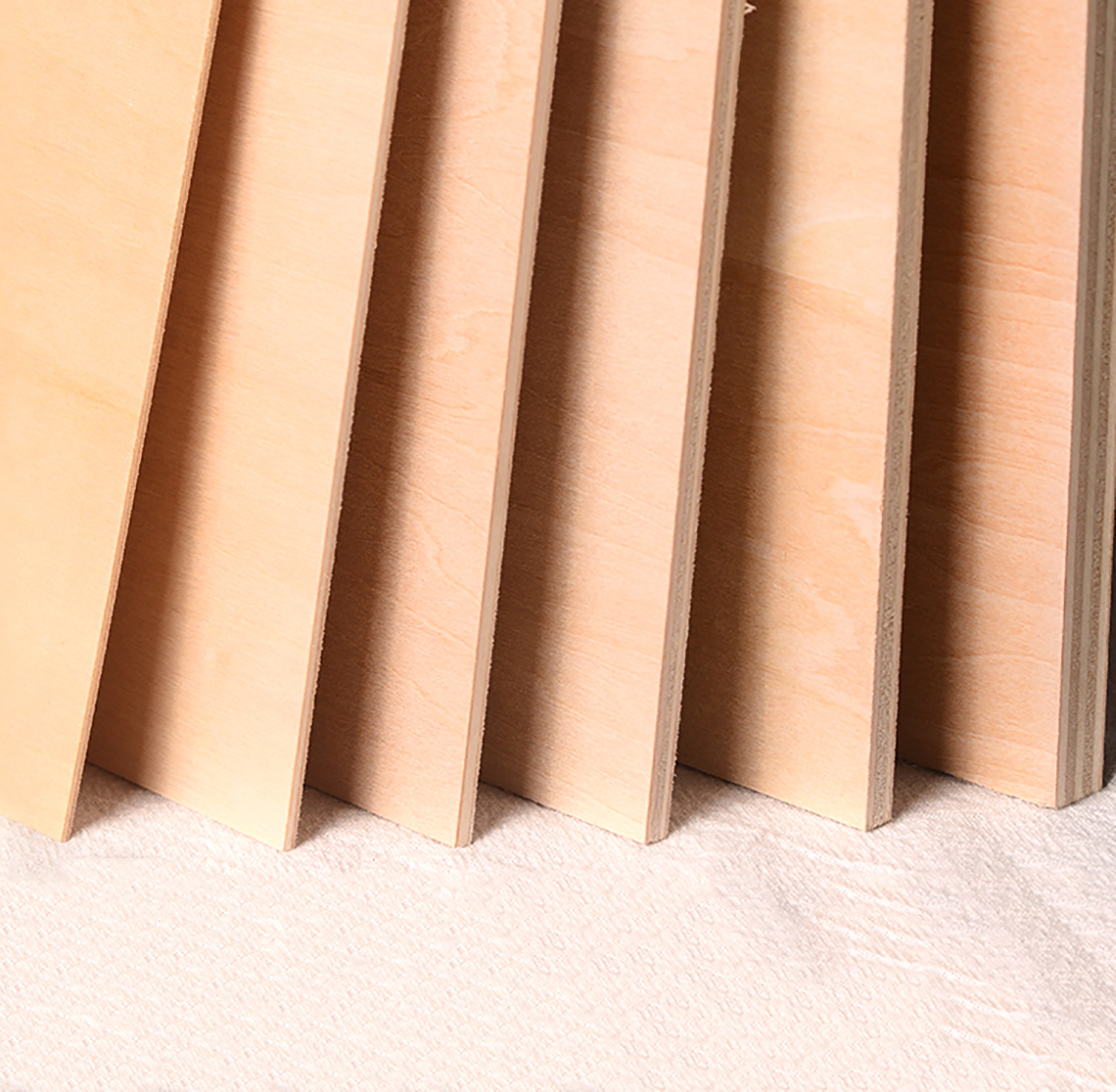 Tykk treplate av bassved, 1.5-10mm modelllag, treplate, gjør-det-selv-håndverk, sandbord, byggemodellmaterialer, tilbehør