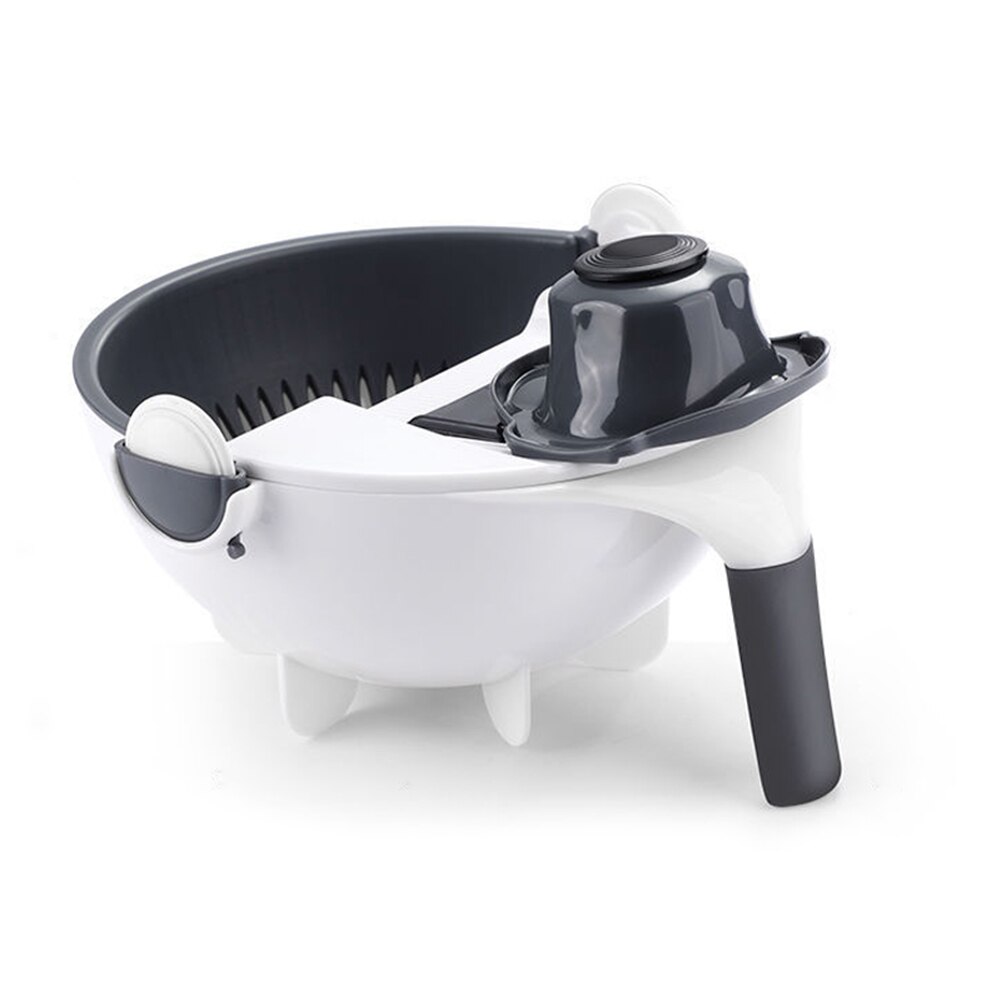 Rotating Vegetable Cutter Set Multi-function Cutter Vegetable Cutting Machine Kitchen Accessories P666: Default Title