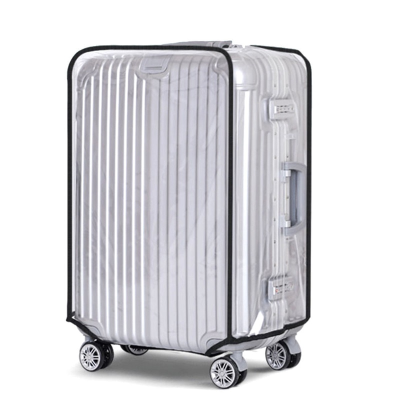 Housse de protection universelle étanche 20 "/22"/24 "/26"/28 "/30" couvercle de valise de protection Transparent pour valise de voyage