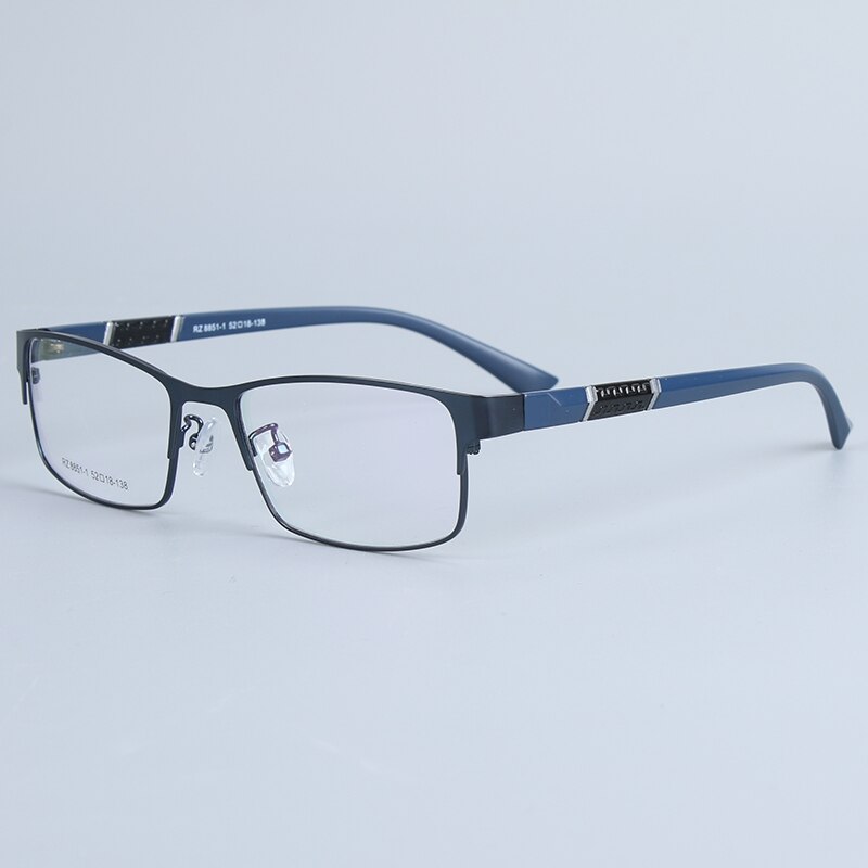 Belmon Brilmontuur Mannen Brillen Koreaanse Nerd Computer Recept Optische Voor Mannelijke Eyewear Clear Lens Bril Frame RS077: RS077 C6