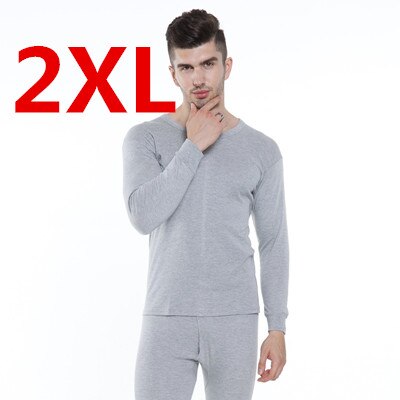 XiaoMi mijia-ropa interior térmica de algodón para hombre, ropa interior cómoda y agradable a la piel, absorbe la humedad: Gray 2XL