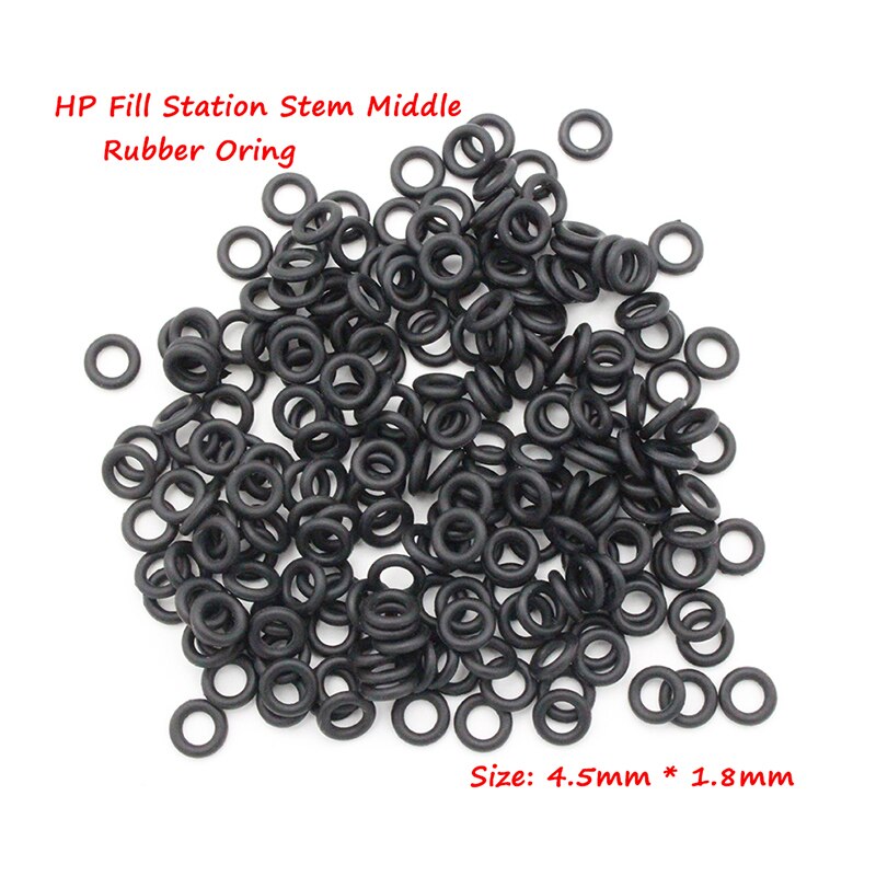 300Bar Din Air Fill Station Stem O Ring Buna Black 4.5x1.8 50pcs/100pcs Pack ORB001