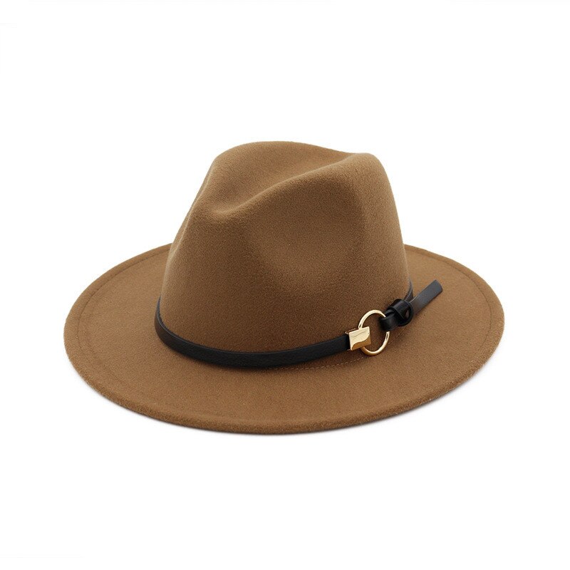 Chapeau large Vintage pour hommes et femmes, avec boucle de ceinture, chapeaux d'extérieur réglables, chapeau de paille respirant et léger pour femmes,