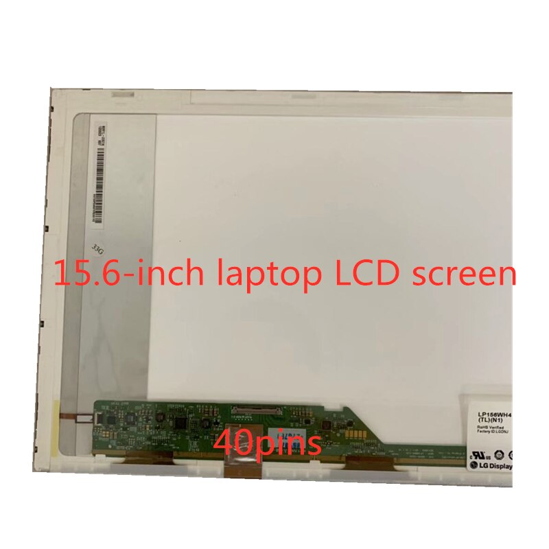 15.6 "Laptop Screen B156XW02 V.2 V.6 LP156WH4 TLN1 B156XTN02.0 N156BGE-L21 LP156WH2 Tl A1 LTN156AT24 Lcd Matrix