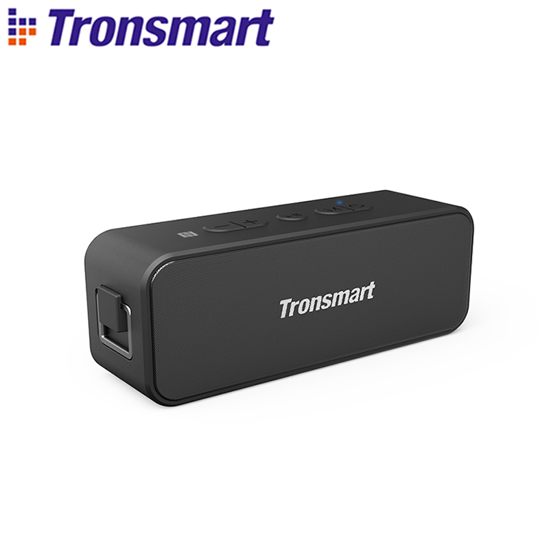 Tronsmart T2 Plus Bluetooth 5.0 Speaker 20W Draagbare Speaker 24H Kolom IPX7 Soundbar Met Nfc, stem Assistent, Micro Sd