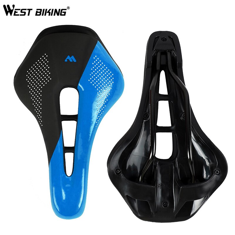 West bike bike sadel pu cykel sadel sits mtb road bike framsäte cykelsadel för män andas ihåliga kudde mtb
