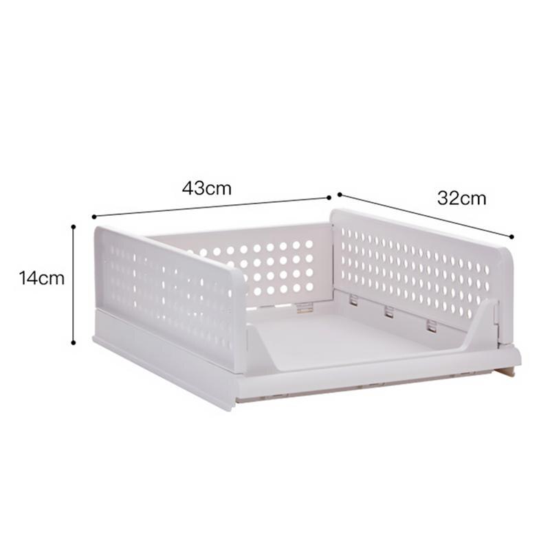 3 pièces tiroir Type vêtements boîte de rangement vêtements organisateur de vêtements