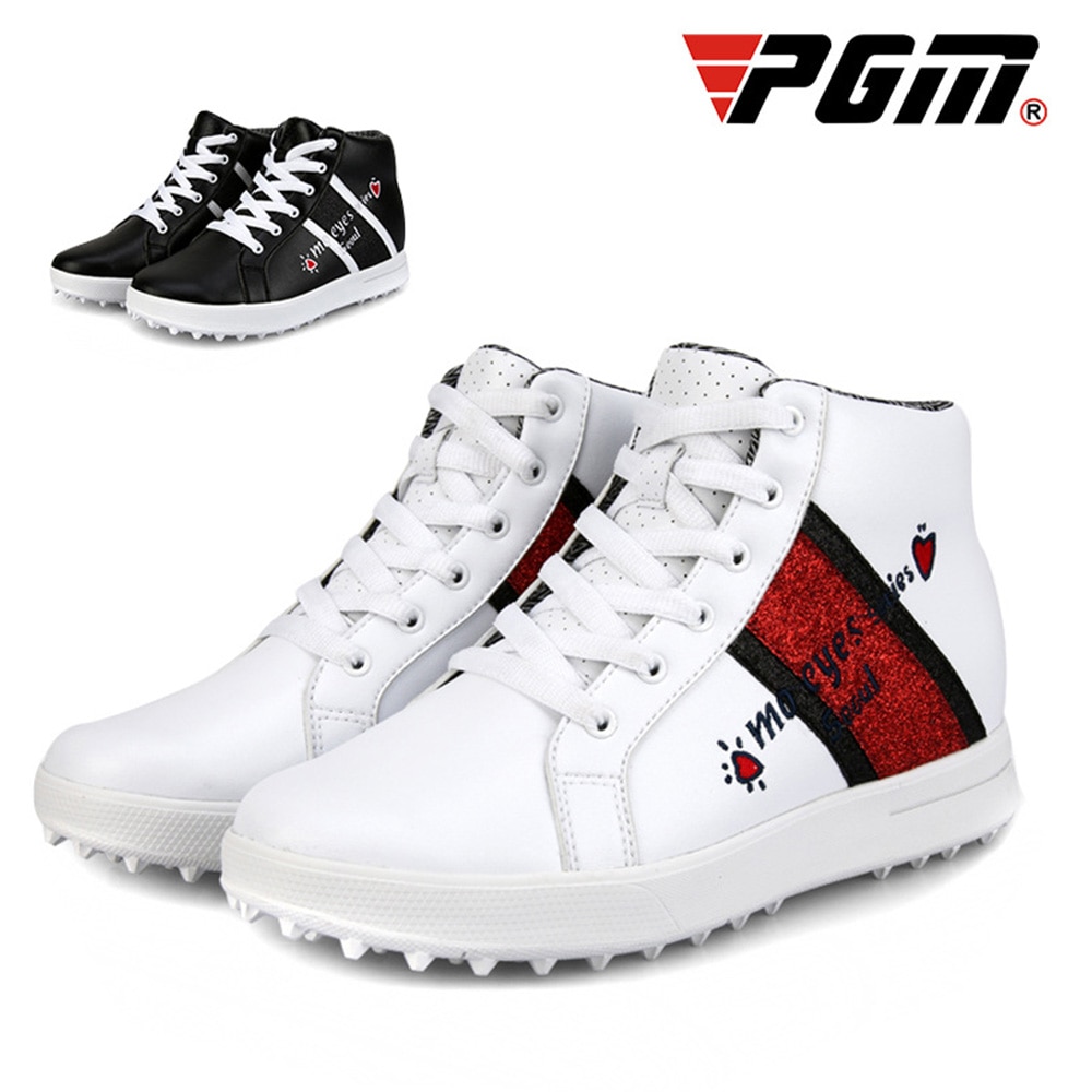 PGM Golf Shoes Women's High Upper Inside Height Increasing Shoes Waterproof Shoes Breathable Ladies Golf Shoes Item