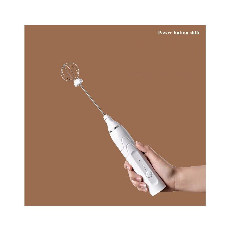 Electric egg beater hand-held household small egg beater USB charging mixer milk beater