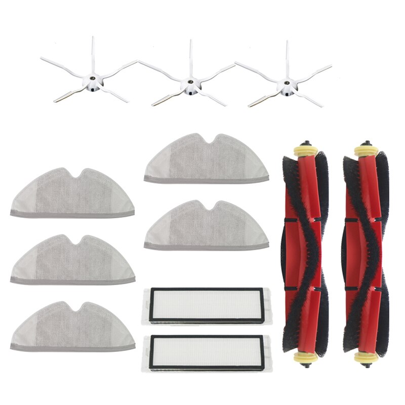 Hepa suodatin moppiliinat rievut harja xiaomi roborock  s5 max  s6 s6 pure  s6 maxv  s4 s5 s50 varaosaa: G