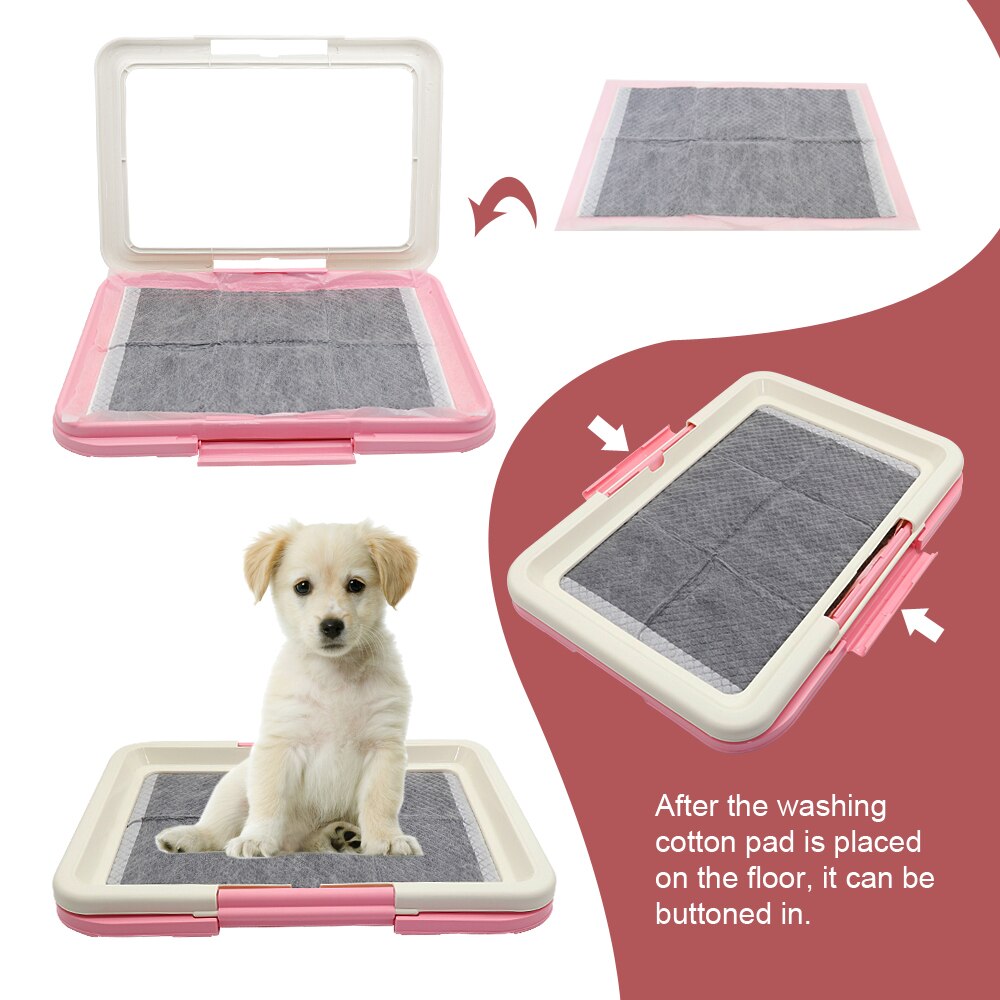 Image showcasing Portable Dog Training Toilet Indoor Dogs Potty Pet... – Grandado