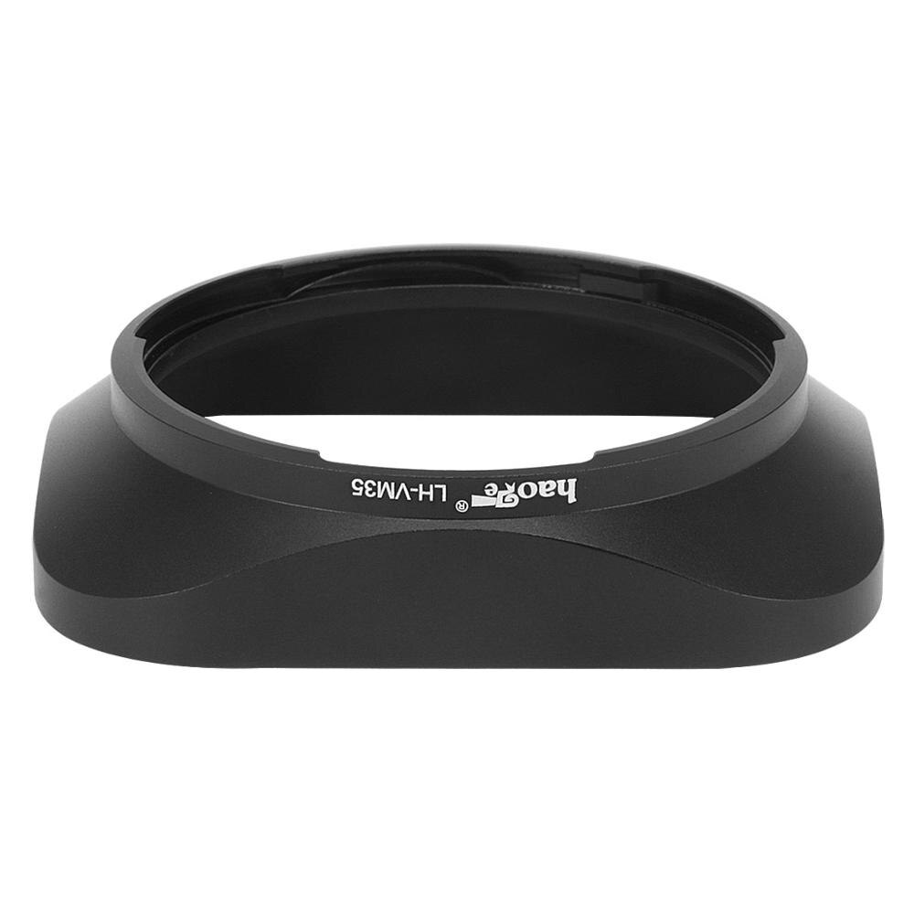 Haoge LH-VM35 Metal Lens Hood Shade for Voigtlander Nokton Aspherical ASPH 40mm f/1.2 VM , 35mm f1.2 VM , 50mm f1.2 replace LH-8