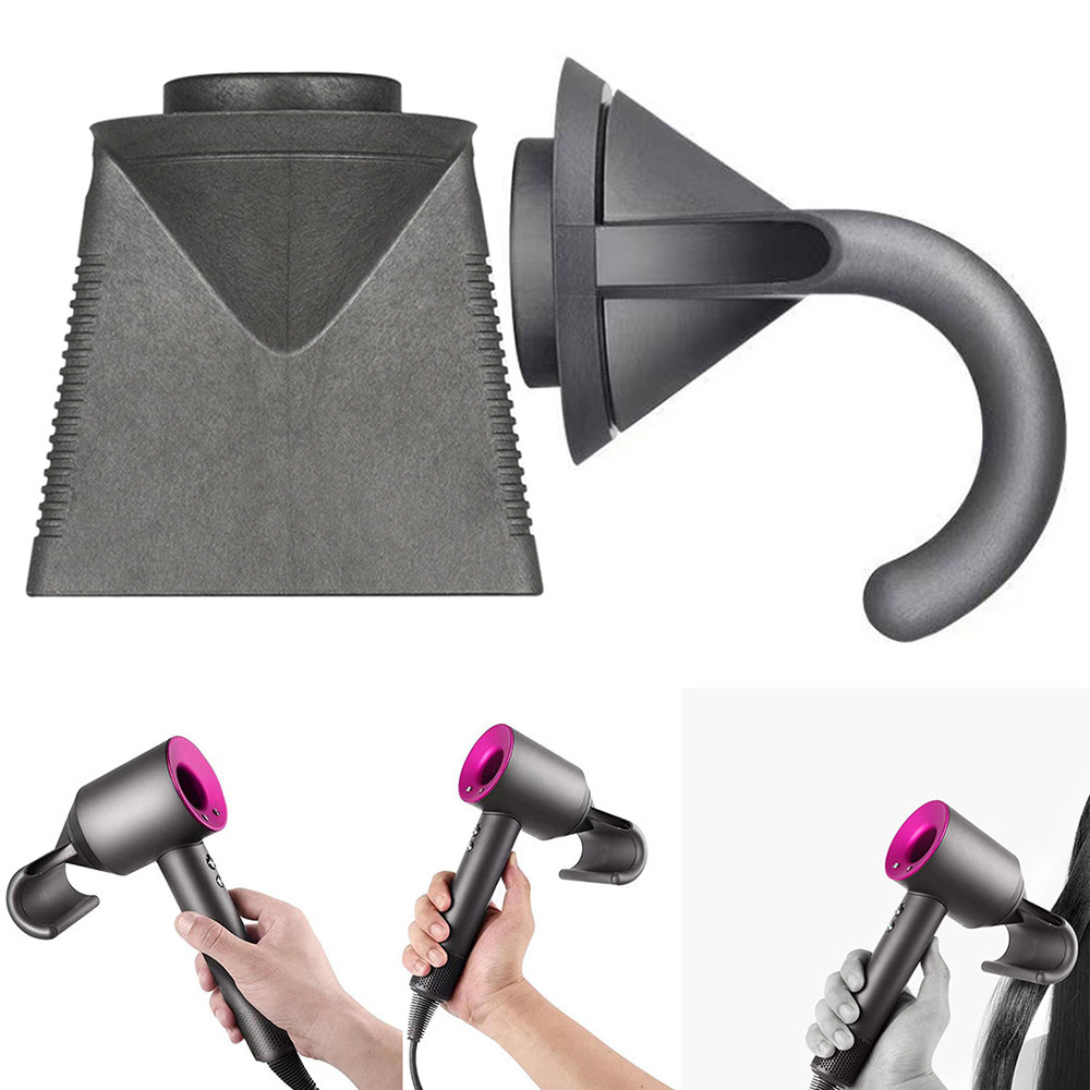 Secador de pelo para Dyson HD01 HD08 HD02 HD03 HD04, para difusor Dyson, filtro de envoltura de aire, boquilla antivuelo