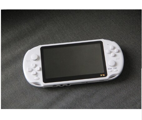 GameSystem 2DATA FROG 4.3/5 Inch DoubleRocker Handheld GameConsole SupportsTV Output X12 Retro PortableHandheld VideoGameConsole: white5.1inch