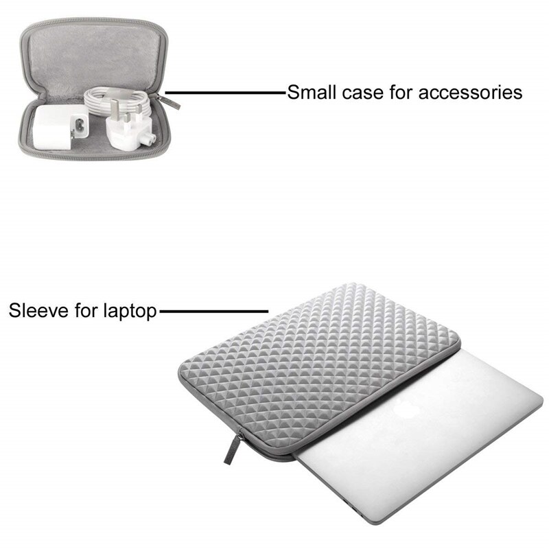 MOSISO Laptop Sleeve 13-13.3 inch for MacBook Air Pro Retina - Waterproof Neoprene Notebook Bag