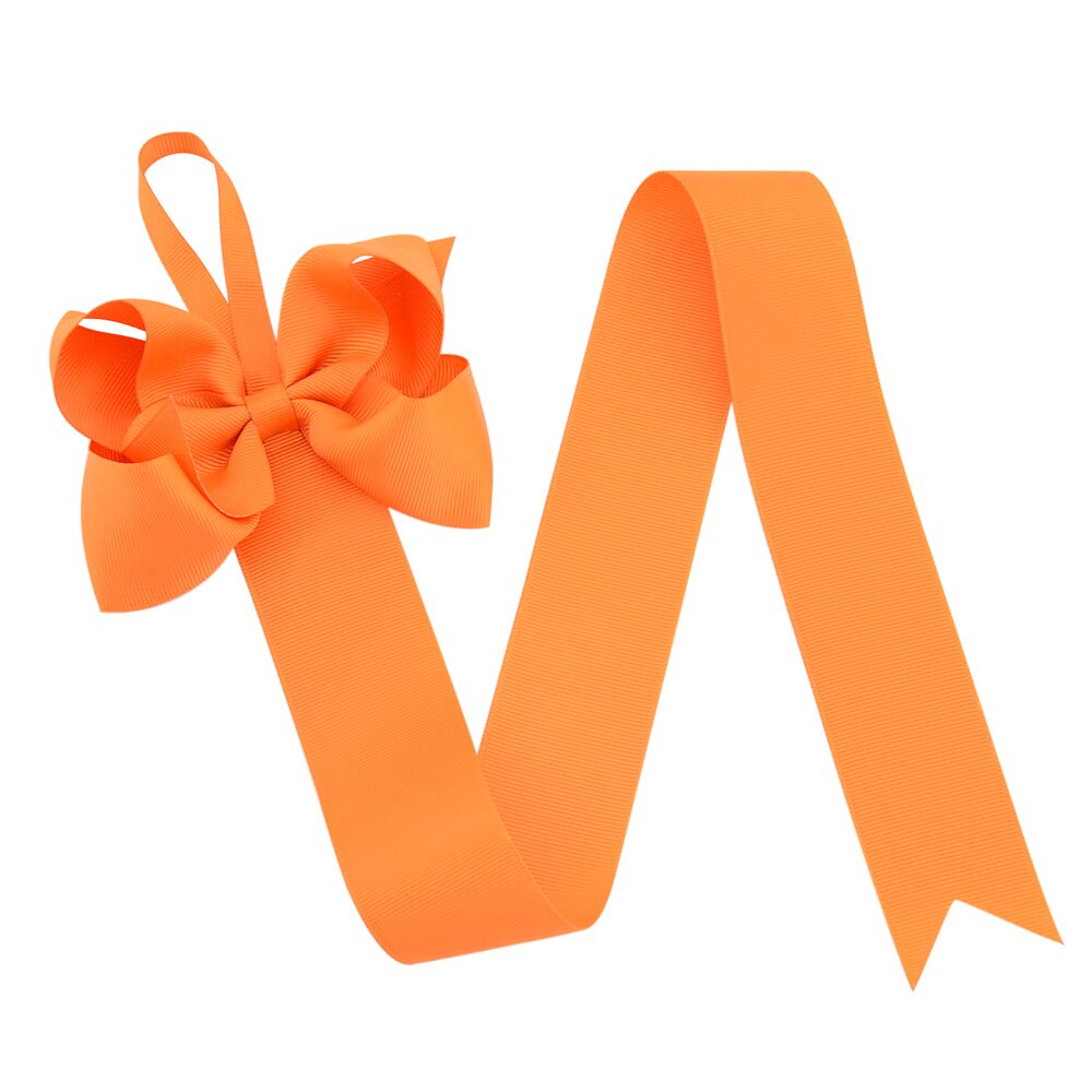 1piece 26'' Girls Solid Color Ribbons Hair Bow Holder Handmade Girl Barrette Holder Princcess's Hair Accessories 771: 9