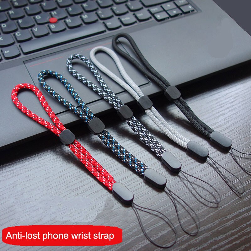 1-5 PCS 17 Cm Einstellbare Hand Handgelenk Lanyard Gurt String Für Handy Schlüssel Schlüsselanhänger USB-Sticks U Disk Kamera AirPods