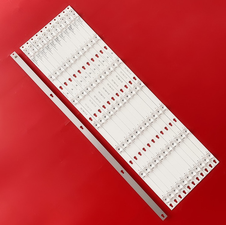 100% 12 uds/Kit de tiras LED para THOMSON 65 "TV 65UC6306 65UC6406 TCL 65" TV U65P6046 65S401 65S403 65S405 65S423 65D2900