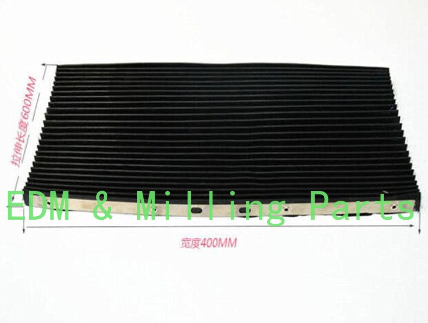 Milling Machine Way Rubber Cover Front +Back CNC Vertical Mill Tool For Bridgeport Mill Part 400mm x 600mm