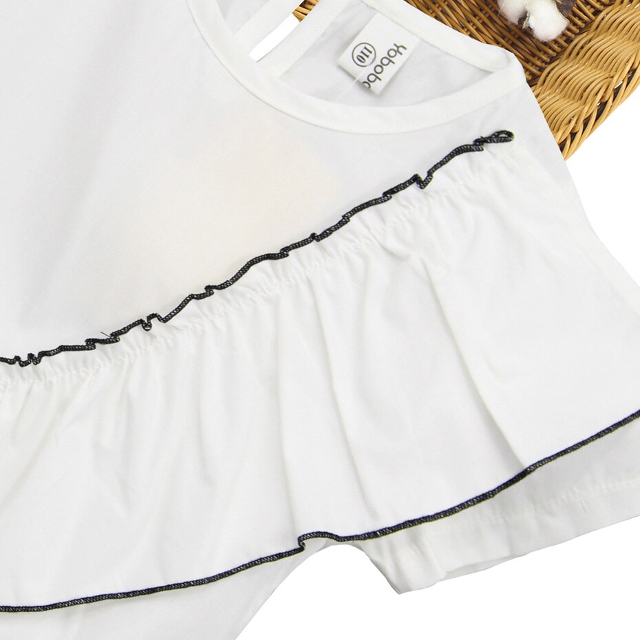 Ragazze Camicetta Patchwork Camicetta dei bambini Per La Ragazza dei bambini in Bianco Camicette Per Le Ragazze sacchetto di Scuola di Stile Casual Uniforme Per Le Ragazze