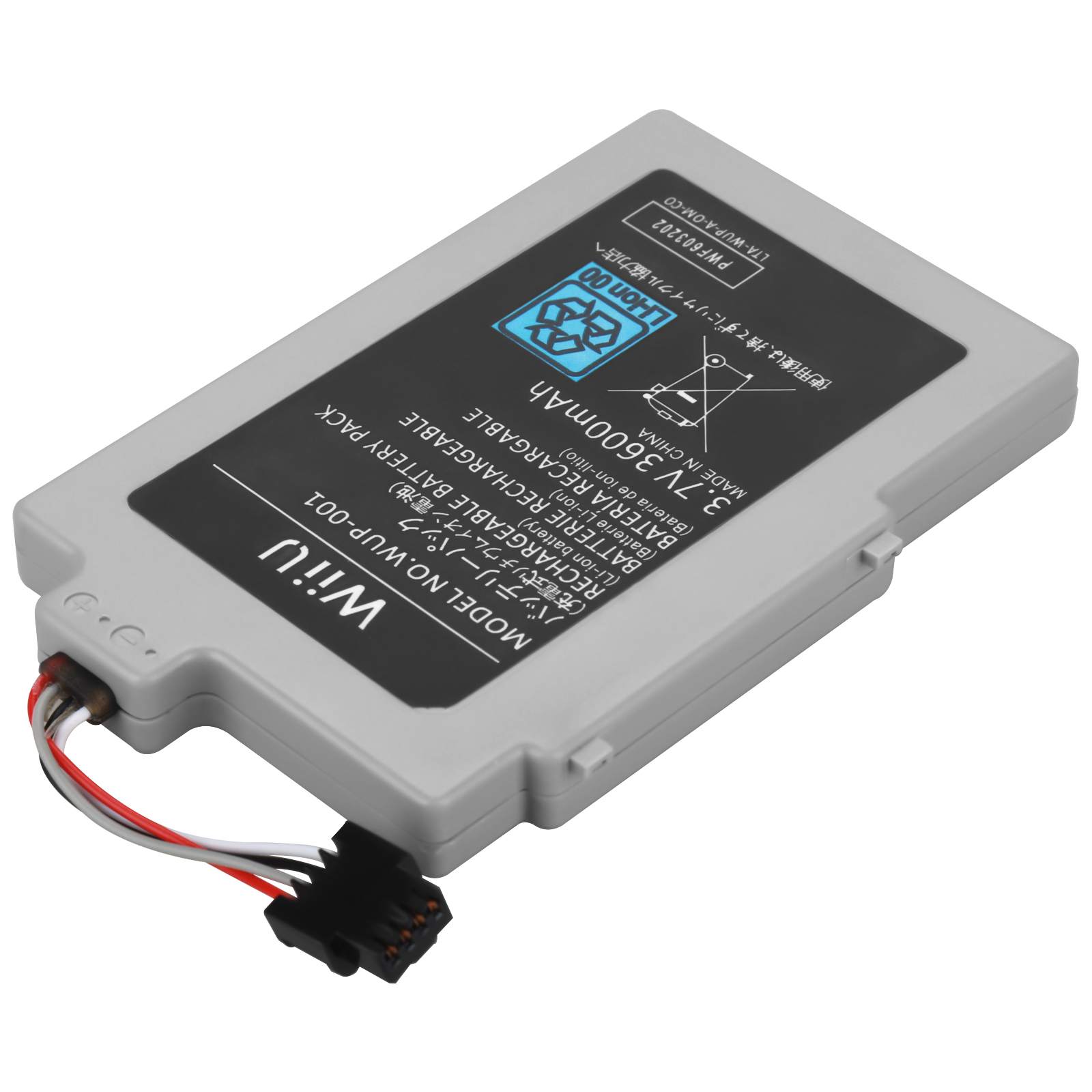 3.7V 3600Mah ARR-002 Oplaadbare Batterij Voor Nintendo Wii U Gamepad Vervangende Batterij