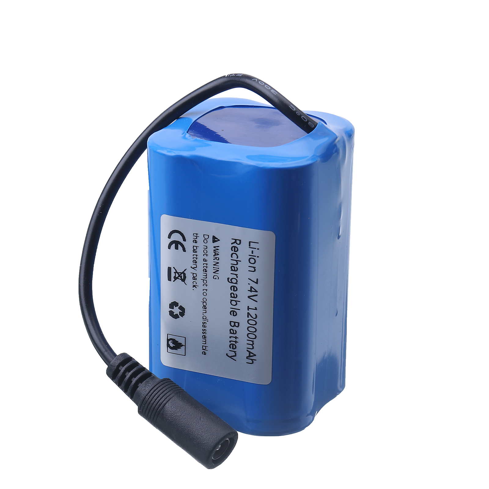 7,4 v 12000mah 6000mah Batterie für t188 t888 600-5 v007 c18 h18 so weiter Fernbedienung rc Fisch köder Boots teile: Himmel Blau