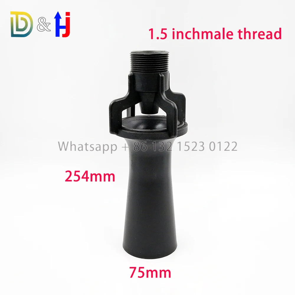 PP Venturi Tank Mixing Nozzle, Fluid Mixing Eductor, Mixing Fluid Eductor Nozzle,Water Jet Venturi Nozzle: green