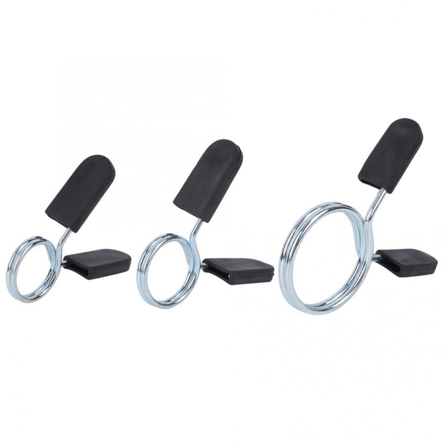 4 pièces 28/30/50mm haltère ressort serrure Barbell pince ressort collier pince gymnastique poids haltère serrure Standard Kit de levage Barbell Lock