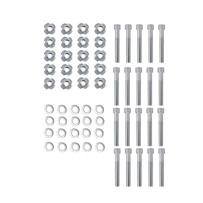 10 Stks/set Rock Muur Klimmen Houdt Voor Kinderen, Indoor En Outdoor Speeltuin Spelen Set Slide Accessoires Met Montage Hardware: 20 PCS