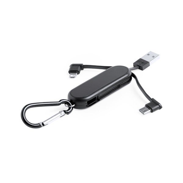 Câble USB vers USB-C et noir foudre 146303