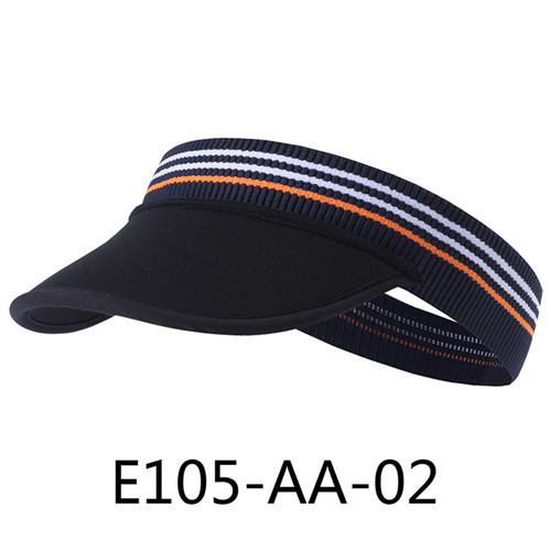 Mannen en vrouwen van toepassing outdoor sport lege top hat zomer cool opvouwbaar soft schedel met cap geen top zonnehoed zonnebrandcrème tennis cap: 02