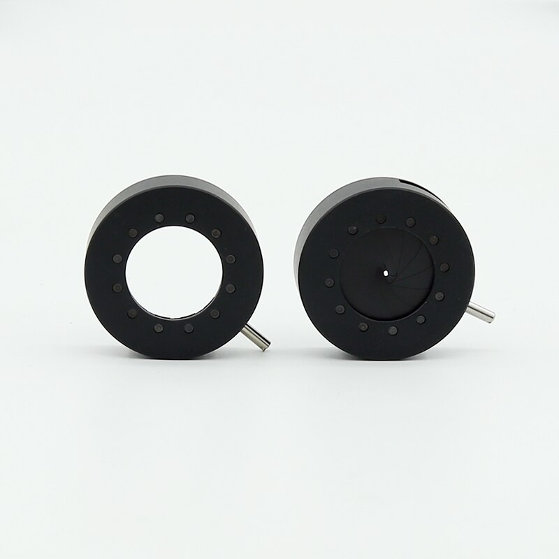 Iris Module Integrated Diaphragm, Adjustable Diaphragm, Manual Diaphragm, Condenser, Zoom In and Out 0.5-15MM