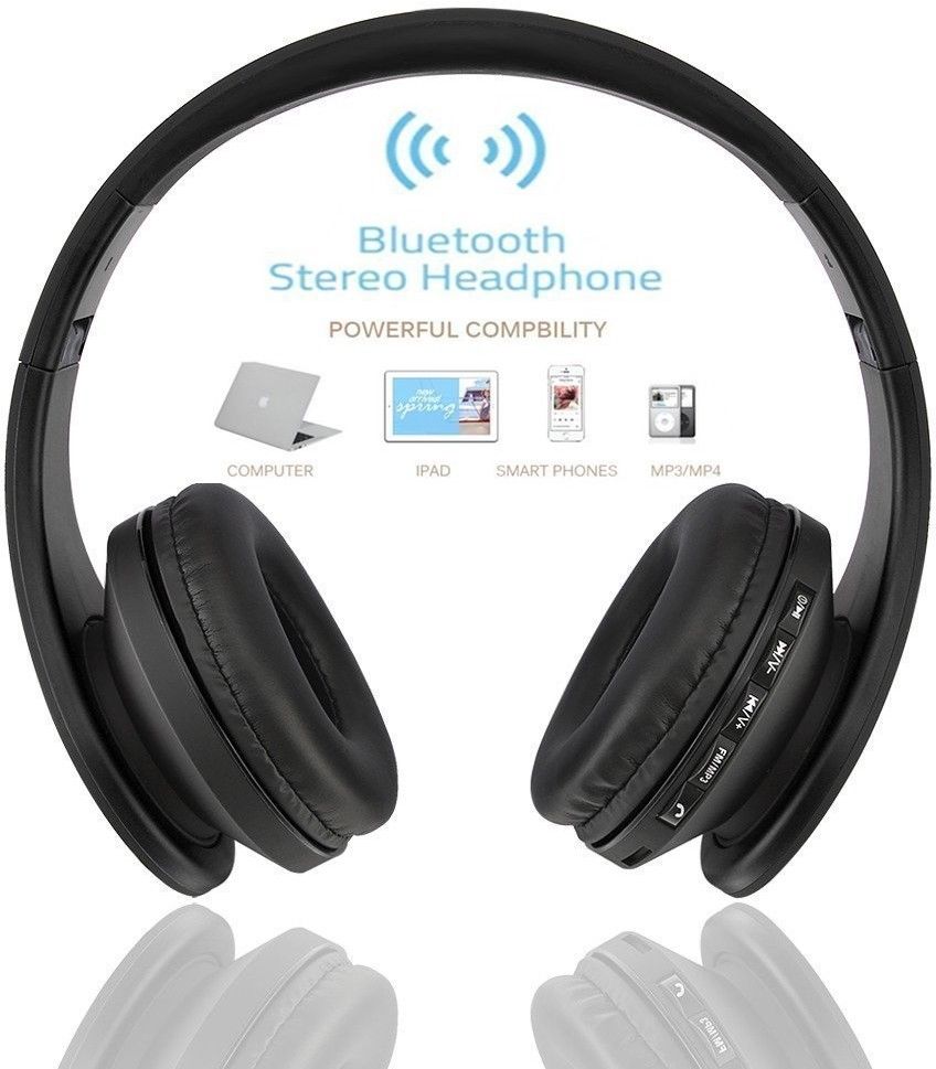 Best Selling Andoer Draadloze Hoofdtelefoon Digital Stereo Bluetooth 4.1 EDR Headset Card mp3-speler Oortelefoon FM Radio Muziek voor alle