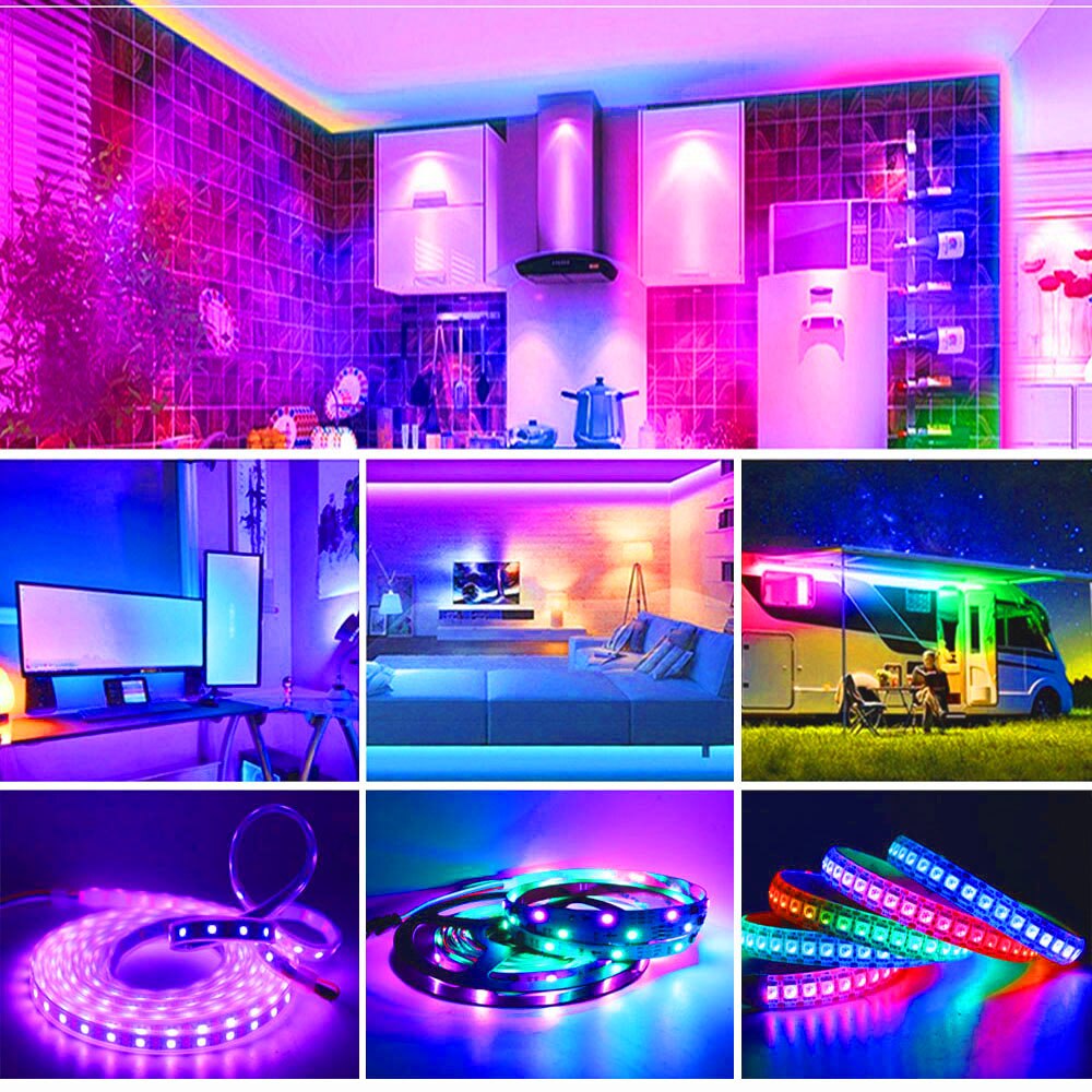 RGB Controller Dimmer Driver SP105E SP110E SP108E SP501E SP107E WIFI/Music/Bluetooth Addressable Led Light Controller DC5-24V