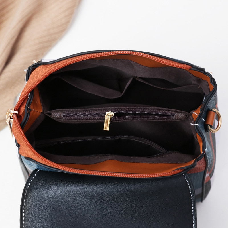 YBYT women leather backpack multi function small school bag female shoulder crossbody bag girls rucksack