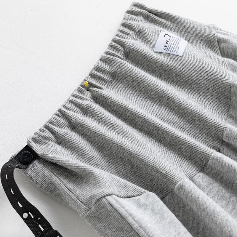 Pantalones cortos de maternidad para mujer embarazada, pantalón de chándal informal de cintura alta, con soporte para el Abdomen, de secado rápido