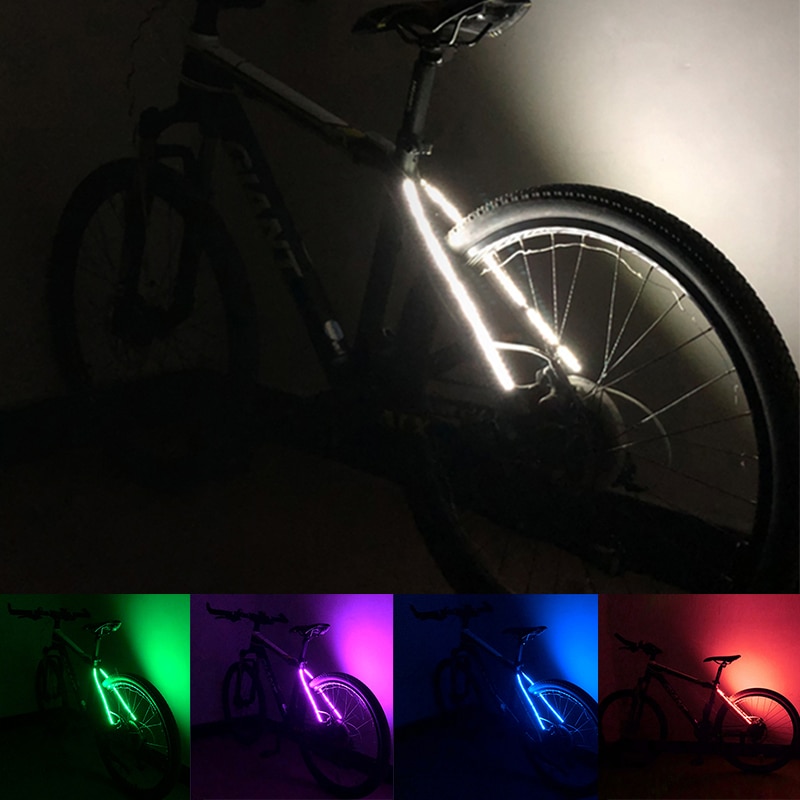 Luz trasera decorativa para bicicleta de 70 LED, resistente al agua, tira de luces para ciclismo, luz intermitente de advertencia de seguridad, accesorios para bicicleta